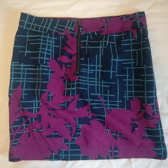 Floral A-line Print Skirt - Picture 3 of 3